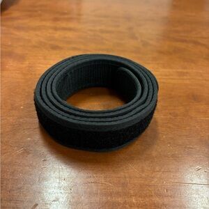 Black Velcro police inner belt - Krydex